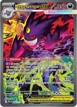 Mega Gengar ex Ascended Heroes 204/217 (bounty)