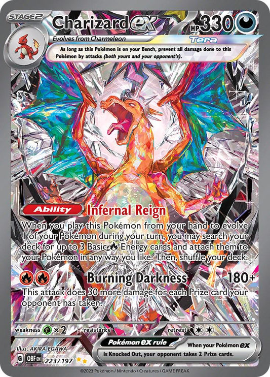 Charizard ex Obsidian Flames 223/197 (bounty)