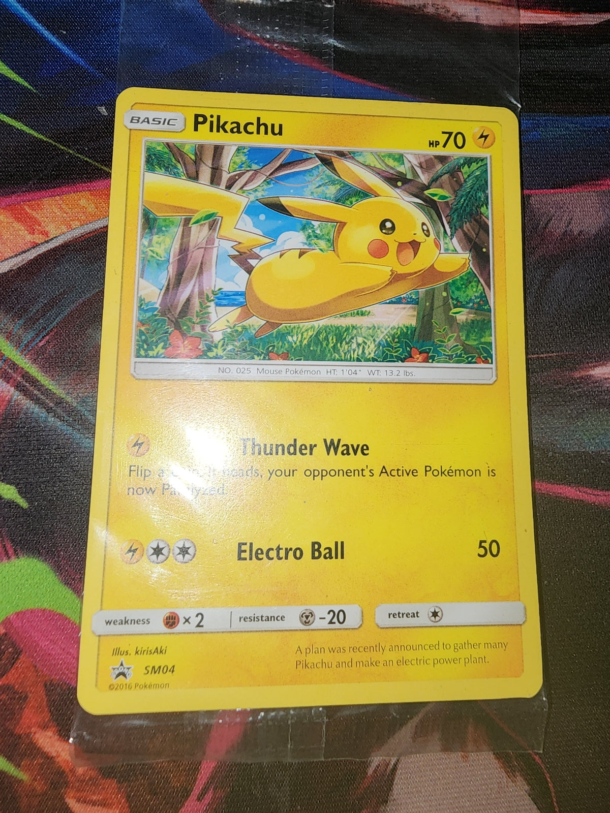 Pikachu #SM04 Promo