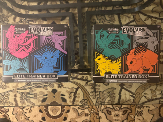 Evolving Skies ETB x 2 (READ DESCRIPTION)