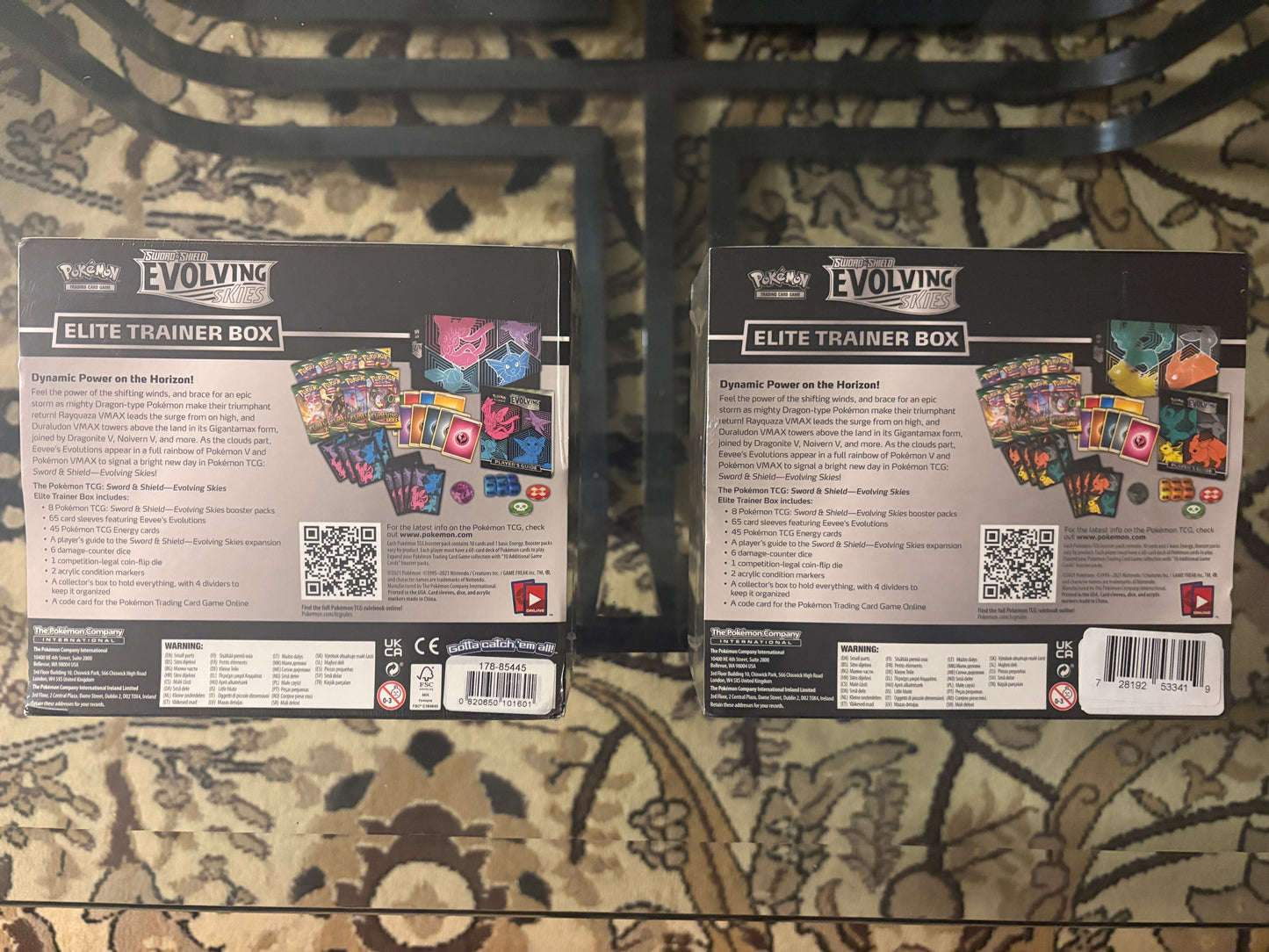 Evolving Skies ETB x 2 (READ DESCRIPTION)