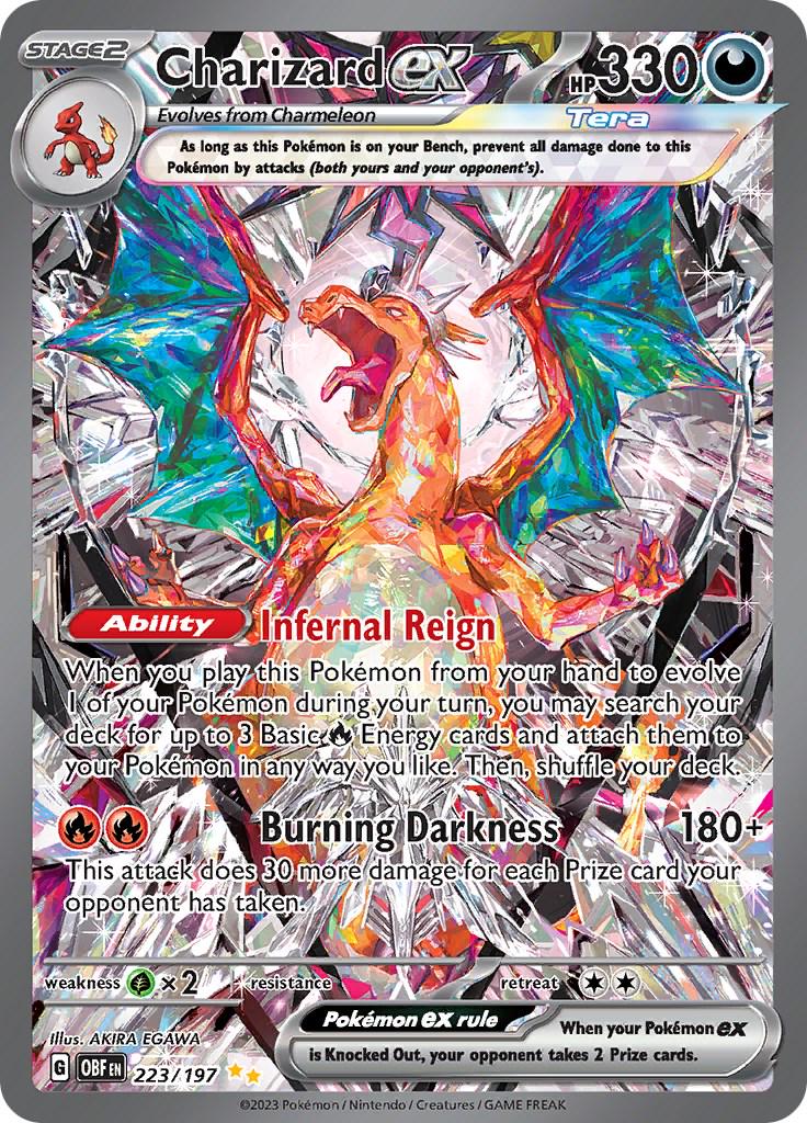 Charizard ex Obsidian Flames 223/197 (bounty)