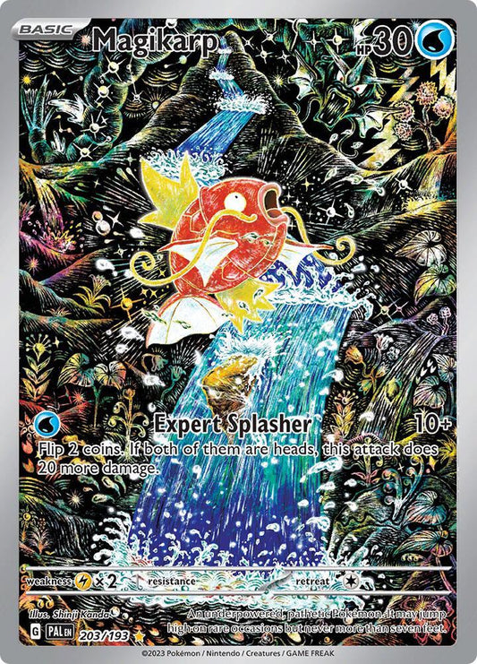 Magikarp Paldea Evolved 203/193 IR — Expert Splasher (bounty)