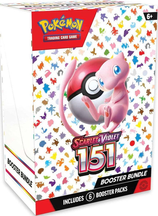 Scarlet & Violet 151 booster bundle prize (6 packs)